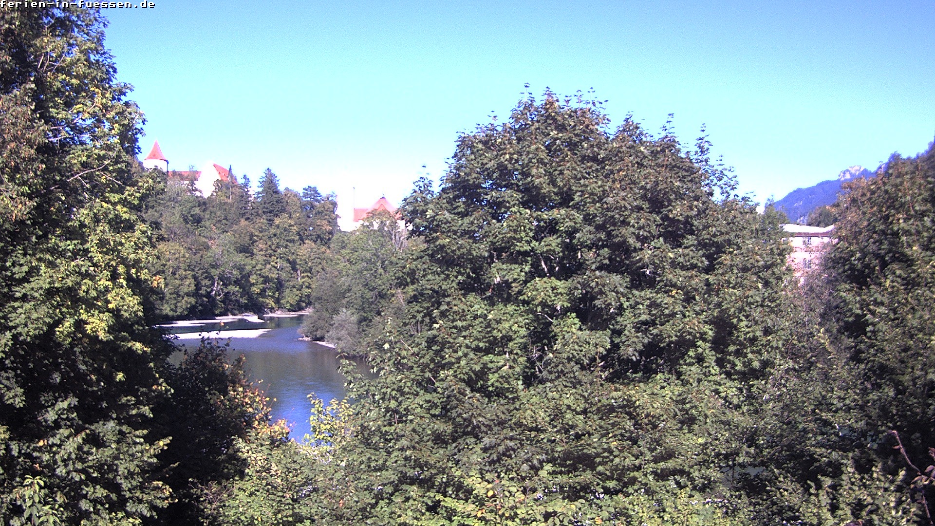 Archived image Webcam Füssen: Lech