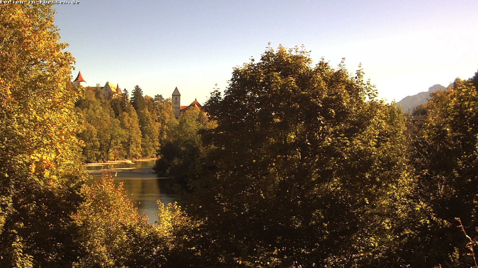 Archived image Webcam Füssen: Lech