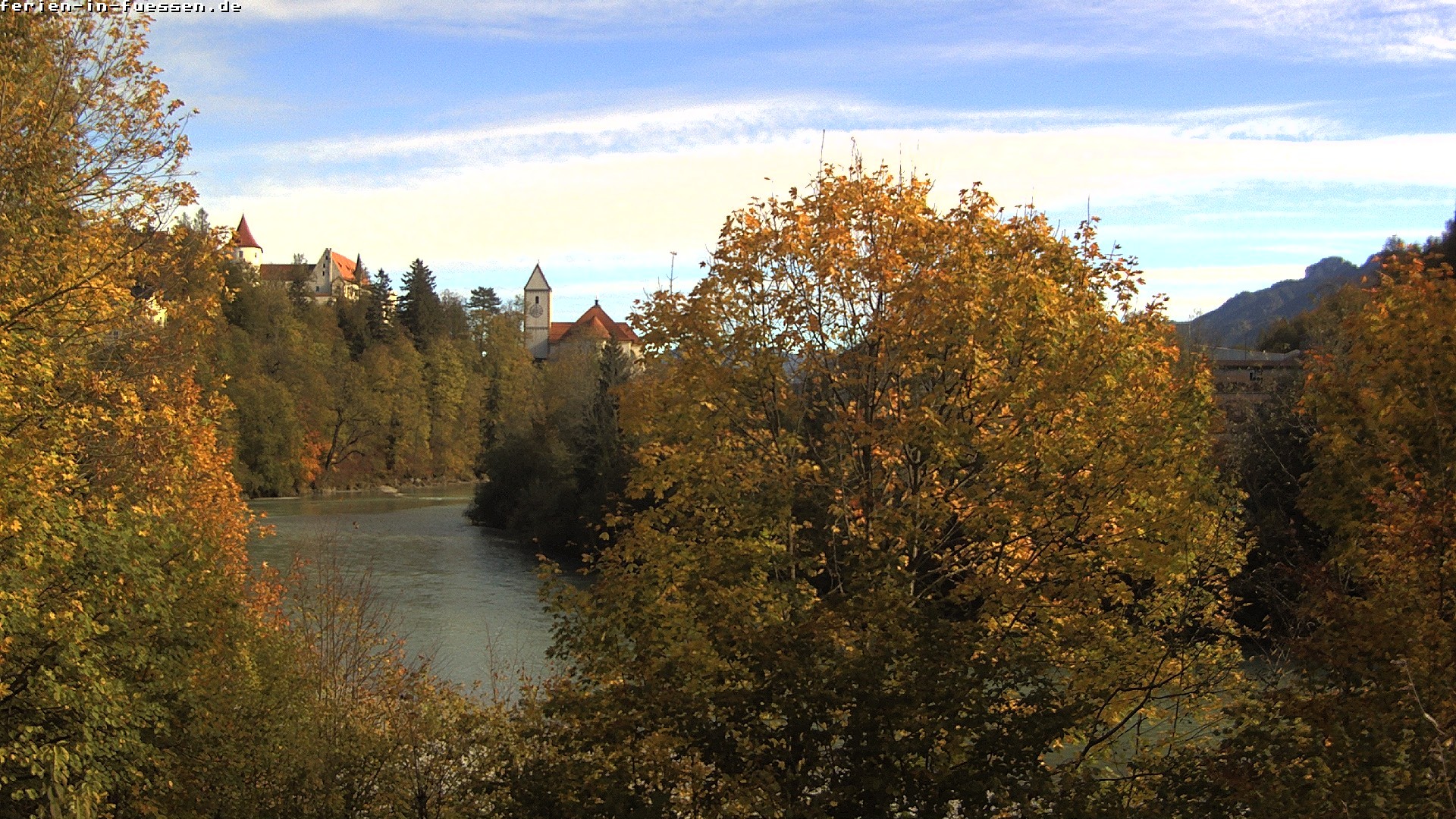 Archived image Webcam Füssen: Lech