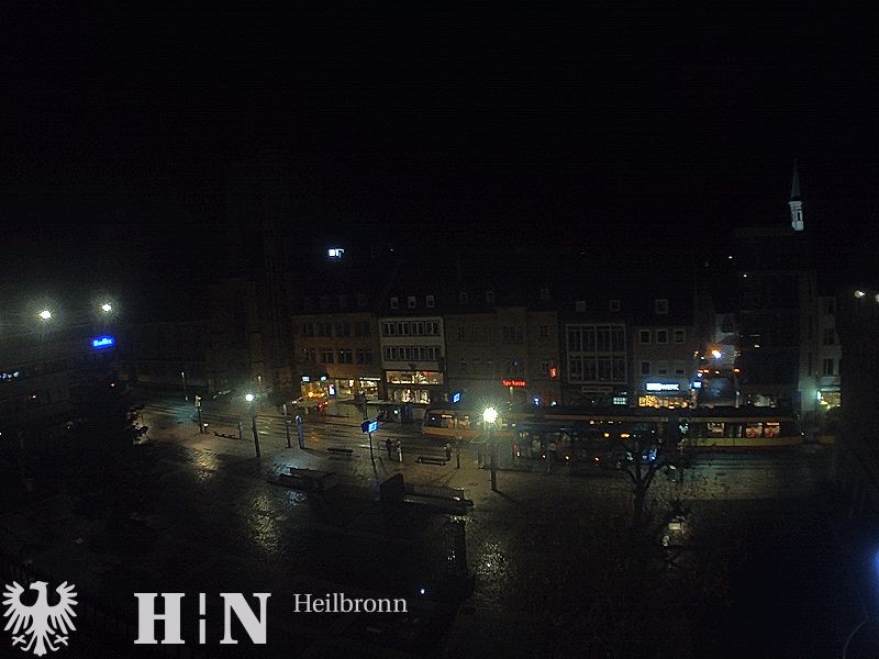 Archiv Foto Webcam Heilbronn Marktplatz