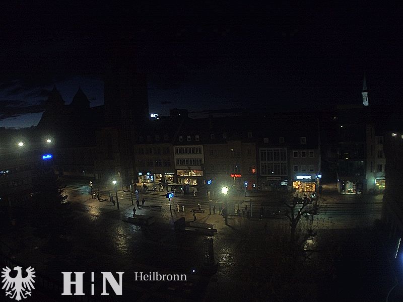 Archiv Foto Webcam Heilbronn Marktplatz