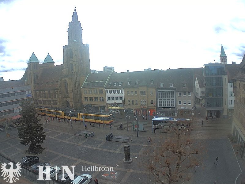 Archived image Webcam Heilbronn: Market place