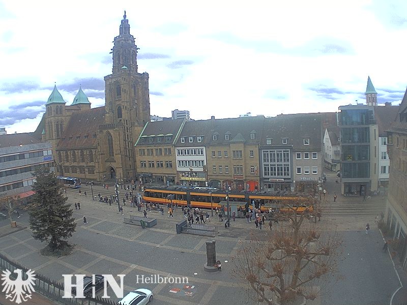 Archived image Webcam Heilbronn: Market place