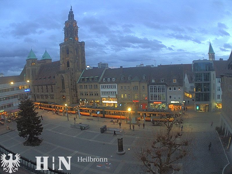 Archived image Webcam Heilbronn: Market place