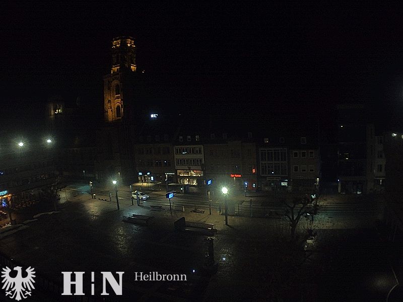 Archiv Foto Webcam Heilbronn Marktplatz