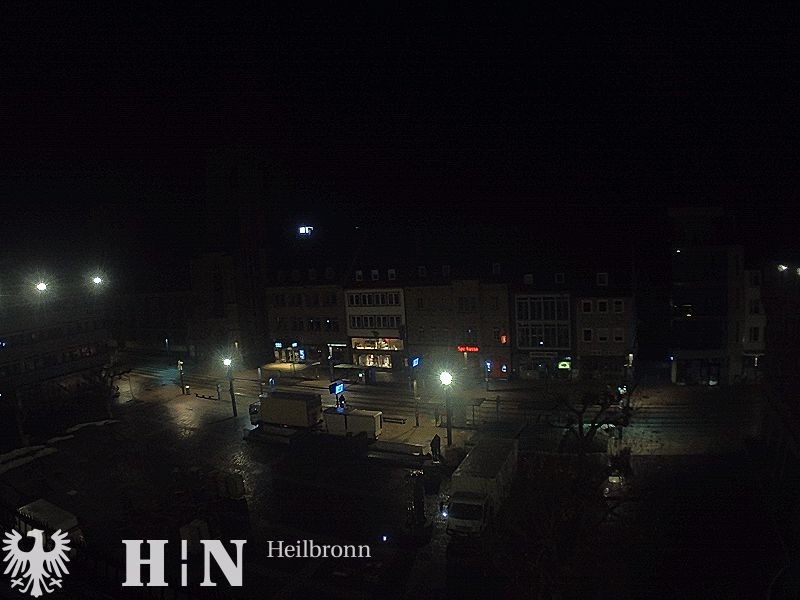 Archiv Foto Webcam Heilbronn Marktplatz