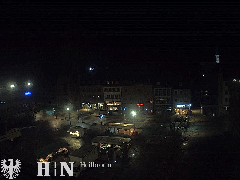 Archiv Foto Webcam Heilbronn Marktplatz