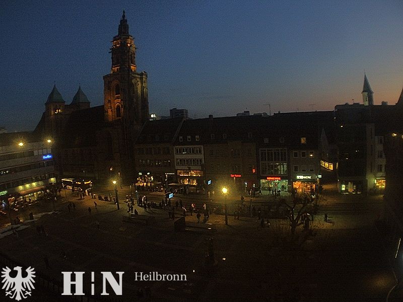 Archiv Foto Webcam Heilbronn Marktplatz