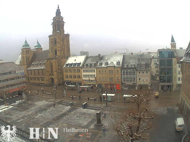 Archiv Foto Webcam Heilbronn Marktplatz