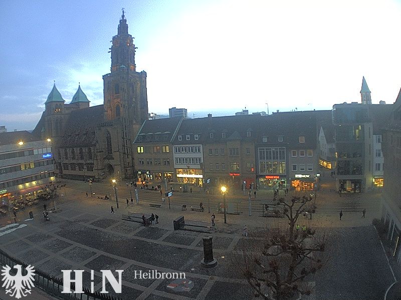 Archiv Foto Webcam Heilbronn Marktplatz