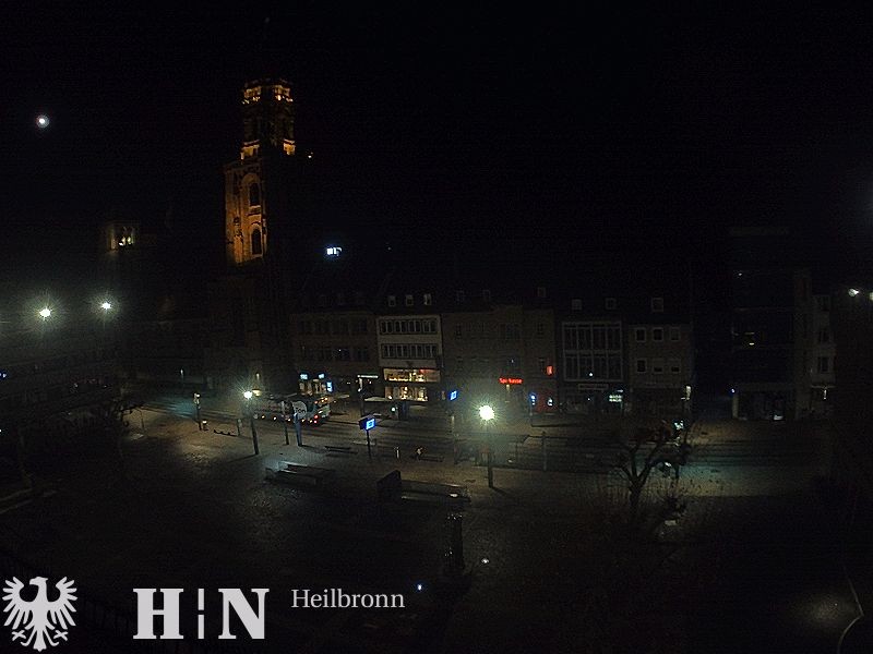 Archiv Foto Webcam Heilbronn Marktplatz