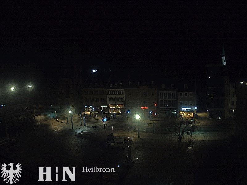 Archiv Foto Webcam Heilbronn Marktplatz