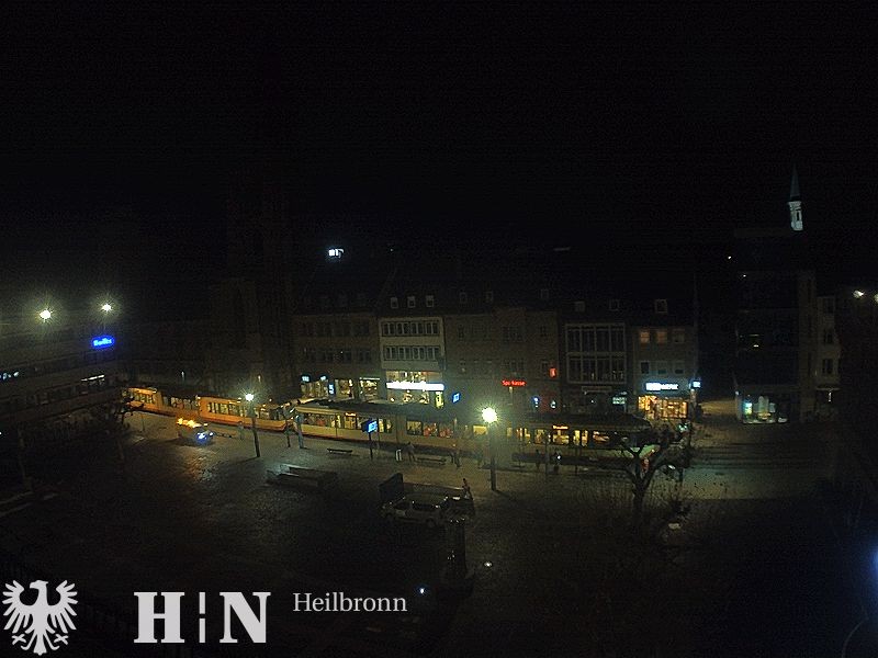 Archiv Foto Webcam Heilbronn Marktplatz