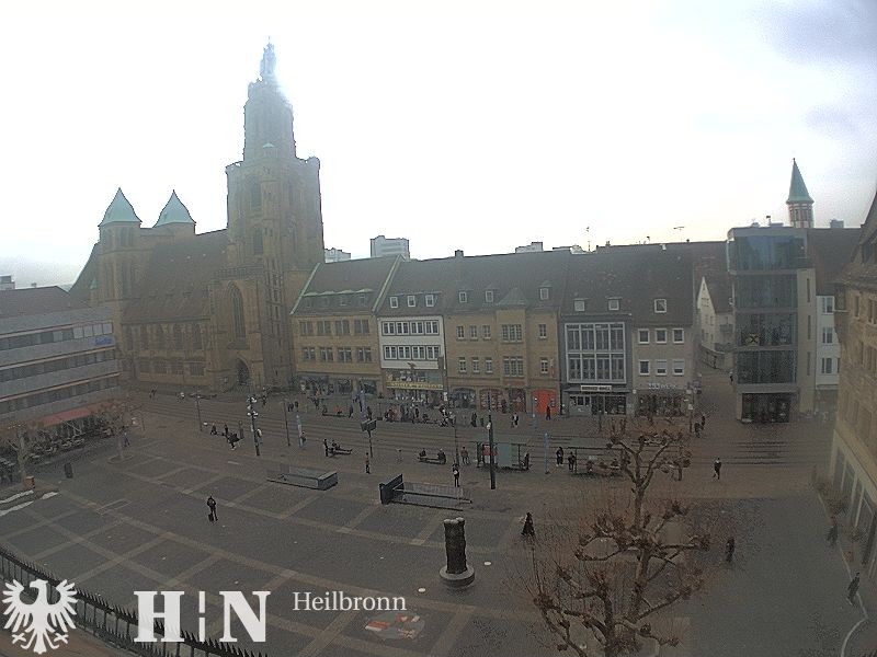 Archiv Foto Webcam Heilbronn Marktplatz