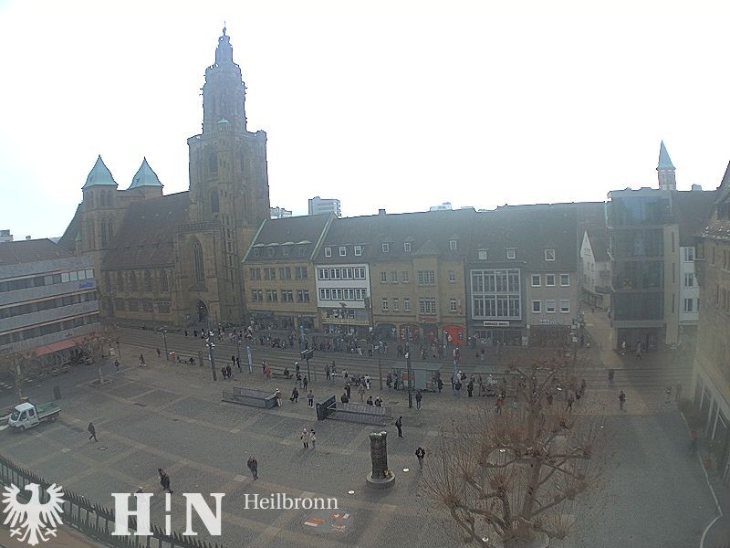 Archiv Foto Webcam Heilbronn Marktplatz