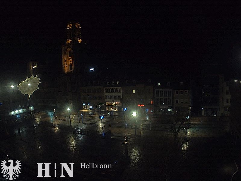 Archived image Webcam Heilbronn: Market place