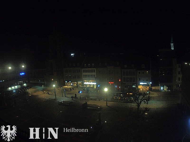 Archived image Webcam Heilbronn: Market place
