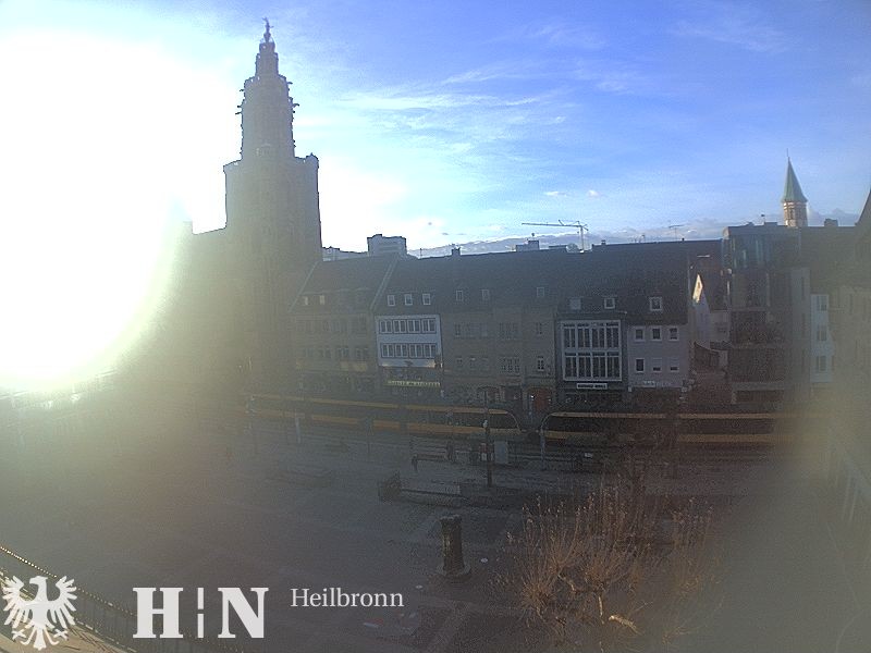 Archived image Webcam Heilbronn: Market place