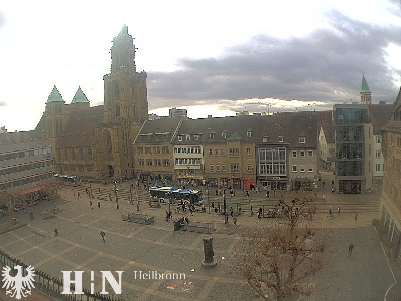 Archived image Webcam Heilbronn: Market place
