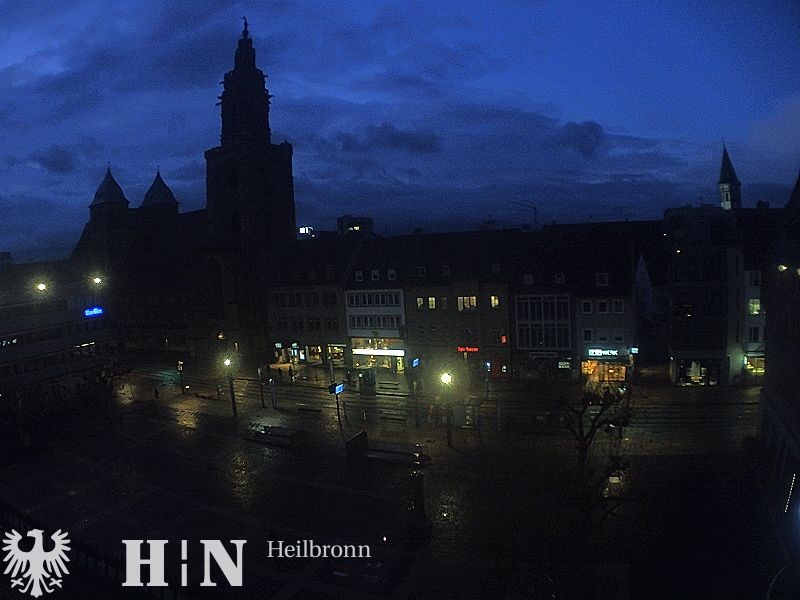 Archiv Foto Webcam Heilbronn Marktplatz