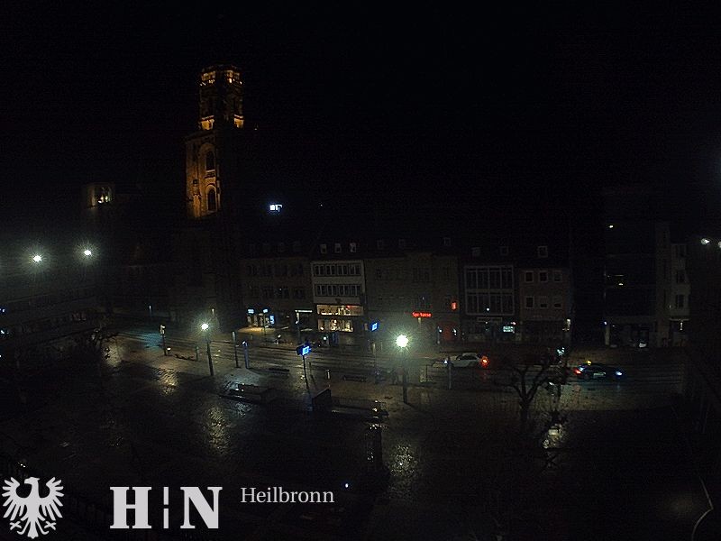 Archiv Foto Webcam Heilbronn Marktplatz