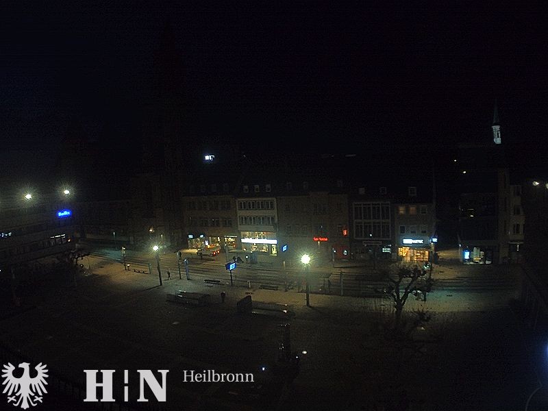 Archiv Foto Webcam Heilbronn Marktplatz