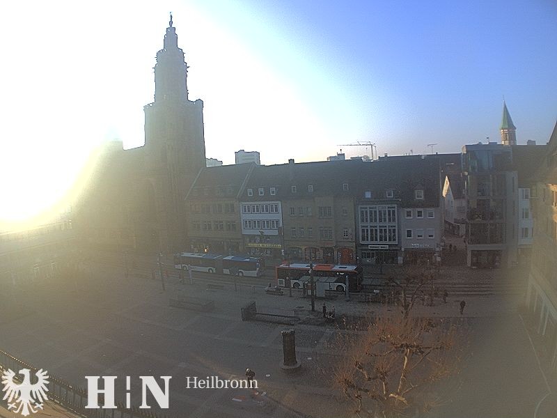 Archiv Foto Webcam Heilbronn Marktplatz