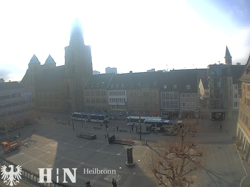 Archiv Foto Webcam Heilbronn Marktplatz