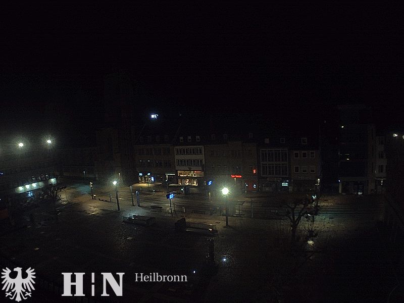 Archiv Foto Webcam Heilbronn Marktplatz