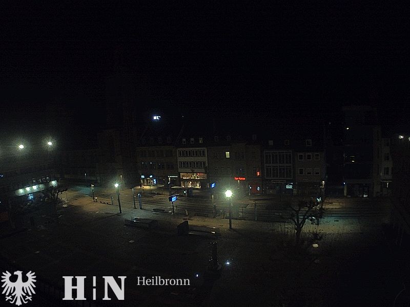 Archiv Foto Webcam Heilbronn Marktplatz