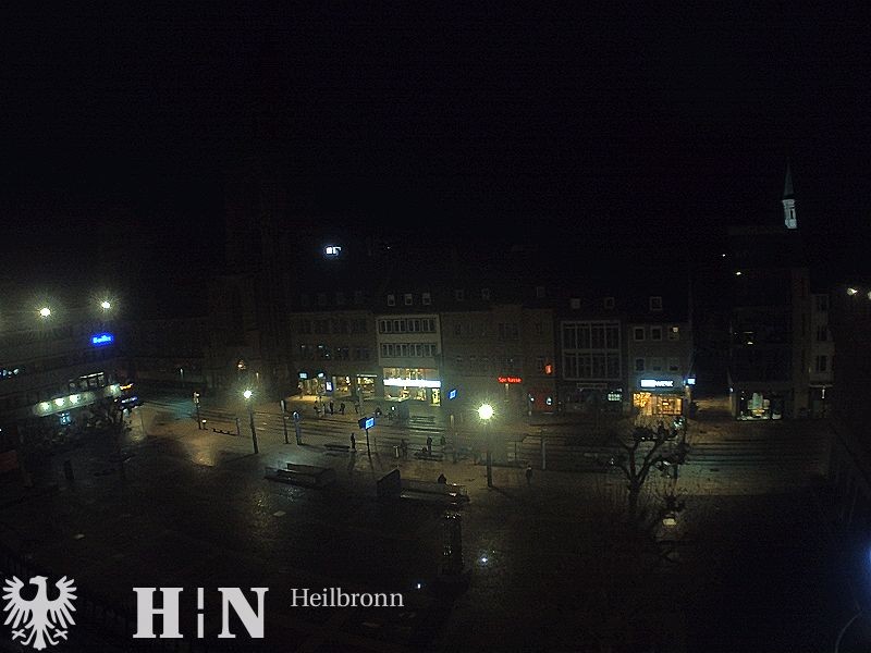 Archiv Foto Webcam Heilbronn Marktplatz