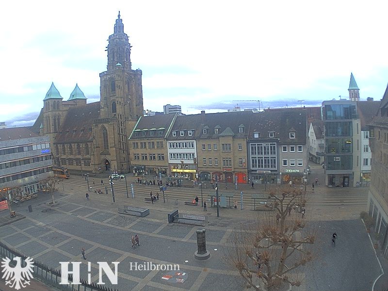 Archiv Foto Webcam Heilbronn Marktplatz