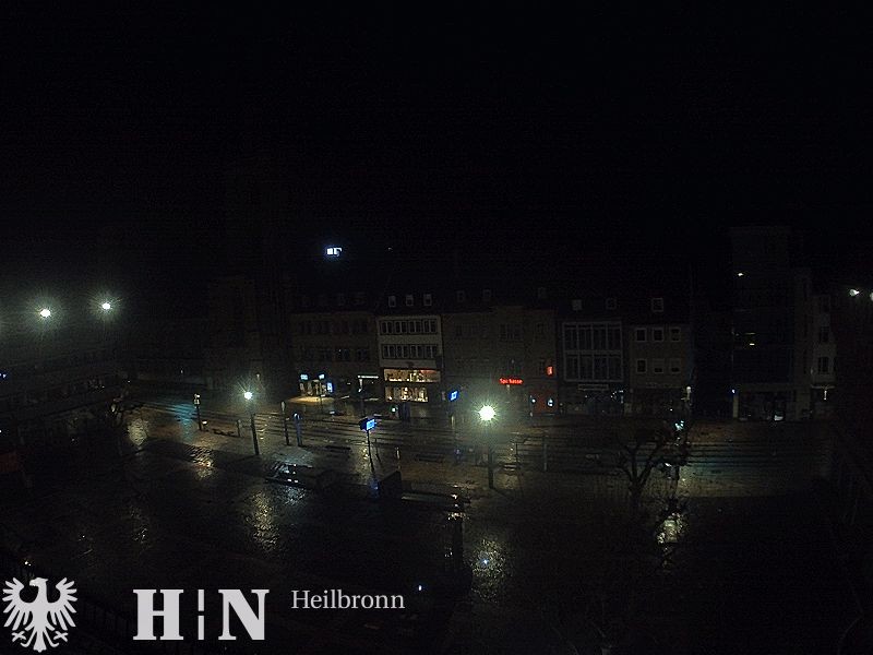 Archiv Foto Webcam Heilbronn Marktplatz