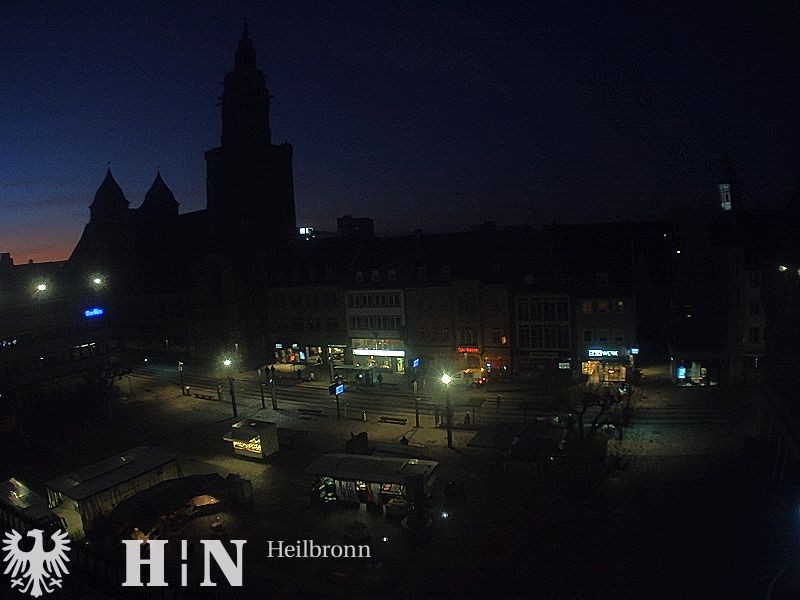 Archived image Webcam Heilbronn: Market place
