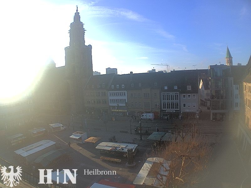 Archived image Webcam Heilbronn: Market place
