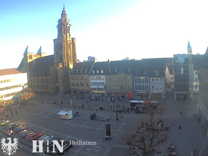 Archived image Webcam Heilbronn: Market place