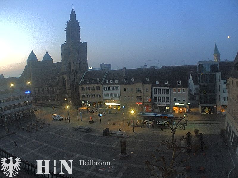 Archiv Foto Webcam Heilbronn Marktplatz