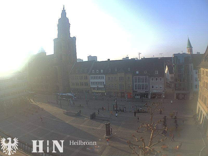 Archiv Foto Webcam Heilbronn Marktplatz