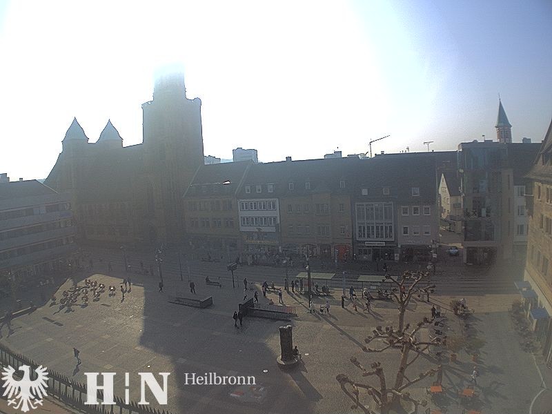 Archiv Foto Webcam Heilbronn Marktplatz