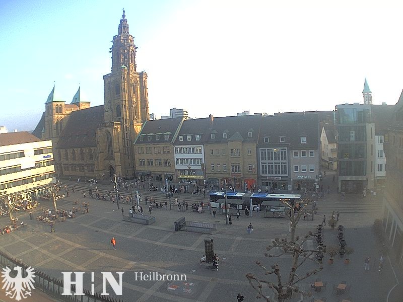 Archiv Foto Webcam Heilbronn Marktplatz