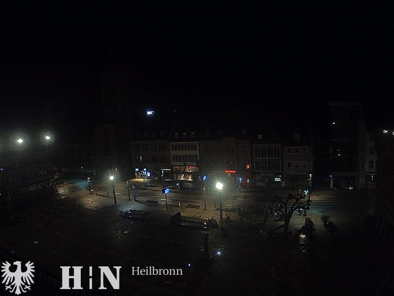 Archiv Foto Webcam Heilbronn Marktplatz