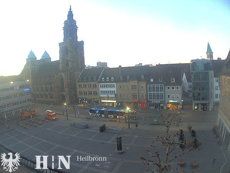 Archiv Foto Webcam Heilbronn Marktplatz