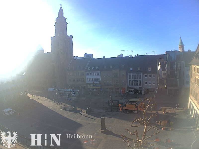Archiv Foto Webcam Heilbronn Marktplatz