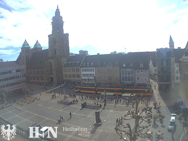 Archiv Foto Webcam Heilbronn Marktplatz