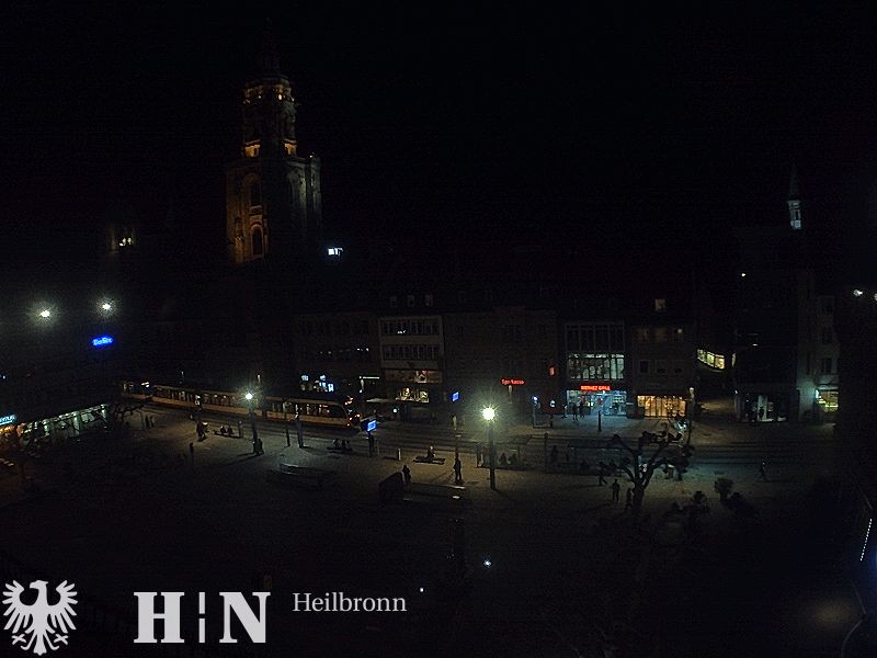 Archiv Foto Webcam Heilbronn Marktplatz