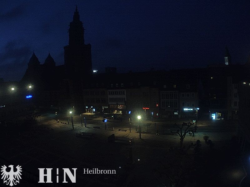 Archiv Foto Webcam Heilbronn Marktplatz