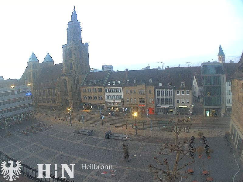 Archiv Foto Webcam Heilbronn Marktplatz
