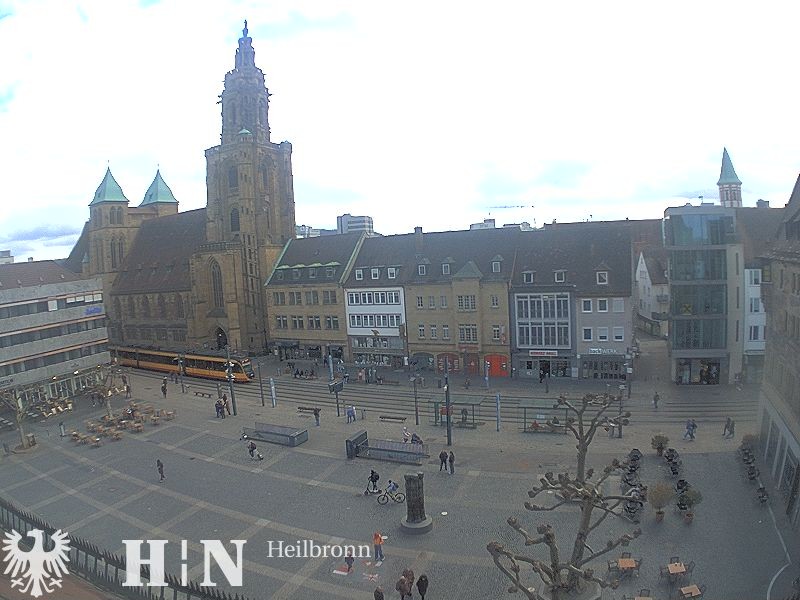 Archiv Foto Webcam Heilbronn Marktplatz