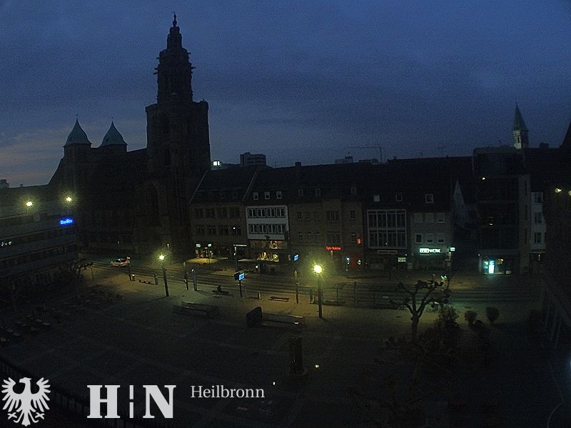 Archived image Webcam Heilbronn: Market place
