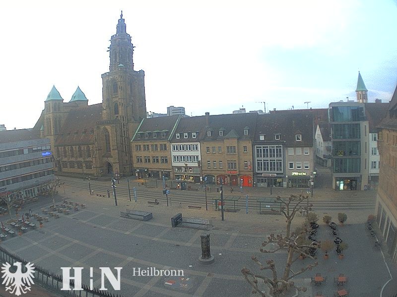 Archived image Webcam Heilbronn: Market place